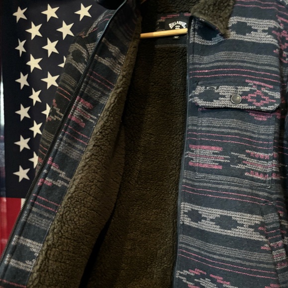 NWT Billabong Mens A/Div Barlow Sherpa Jacket - Picture 7 of 11